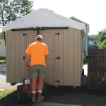 10x20 Gable 7' SIdes Ramps St. Charles Illinois #4